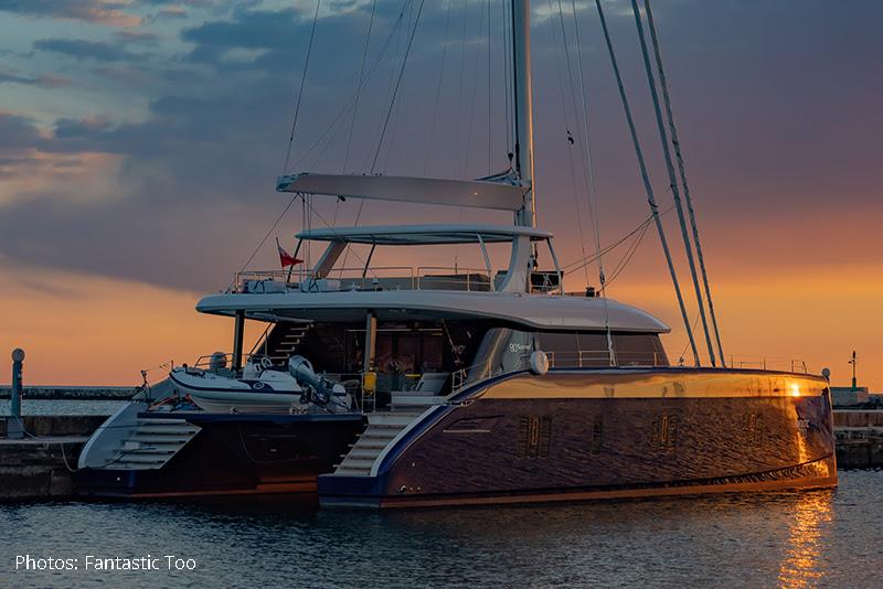 The All-Carbon Sunreef 80 - photo © Sunreef Yachts