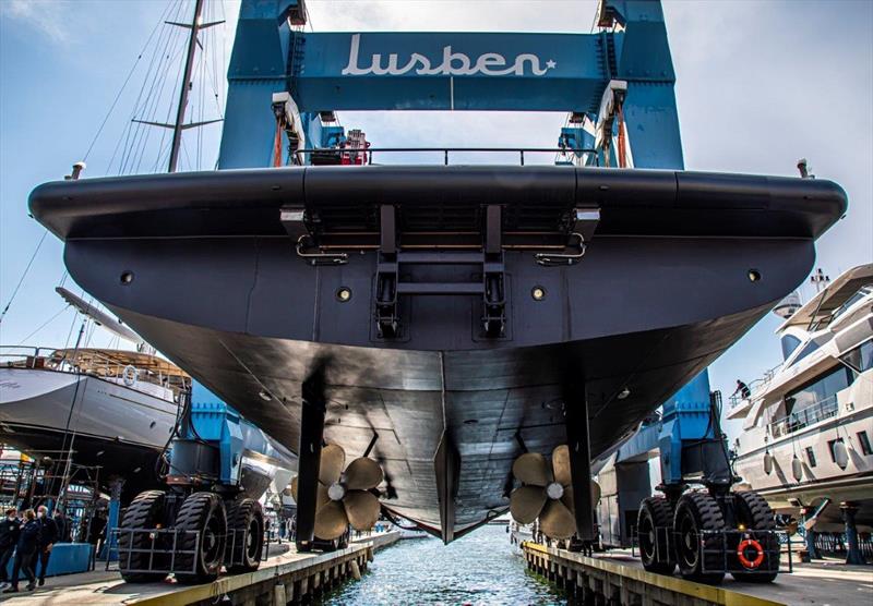 Lusben completes the refitting of explorer yacht `Audace` - photo © Lusben