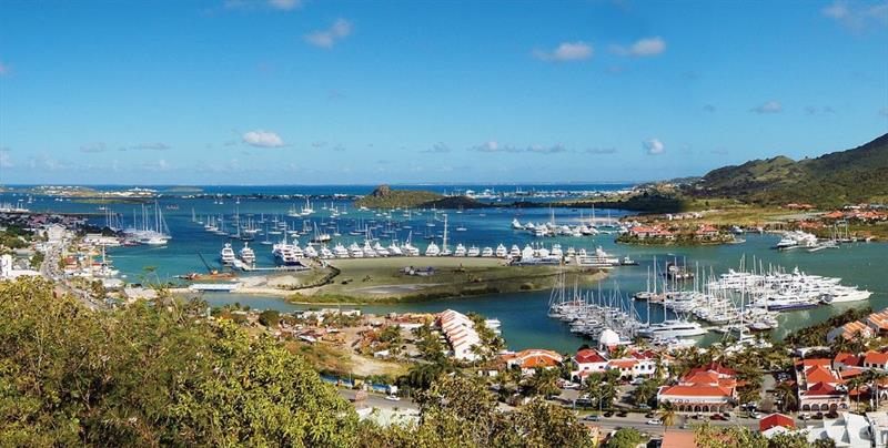 ARC Europe 2021 - Simpson Bay Marinas on St Maarten photo copyright World Cruising Club taken at  and featuring the Cruising Yacht class