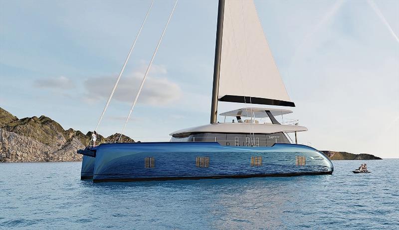 mega sailing catamaran