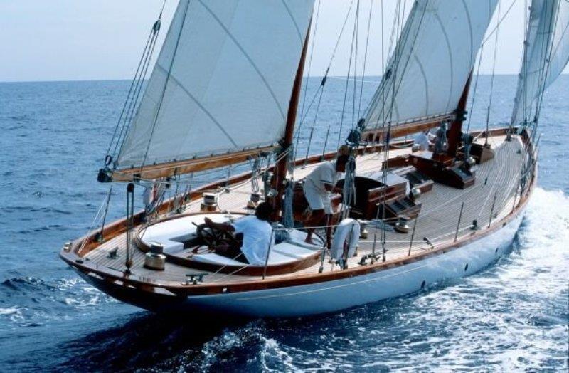 The Alden ketch Sirocco photo copyright Southern Woodenboat Sailing taken at  and featuring the Cruising Yacht class