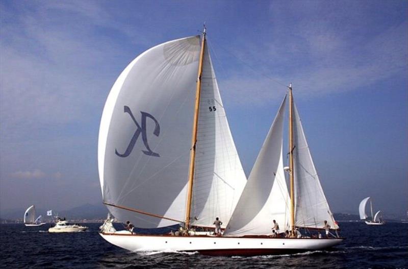 Sirocco off the breeze photo copyright Southern Woodenboat Sailing taken at  and featuring the Cruising Yacht class