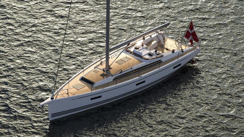 The X4.3 photo copyright X-Yachts taken at  and featuring the Cruising Yacht class