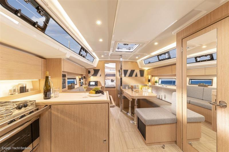 Main Saloon of the Bavaria C38 photo copyright Bavaria Yachts taken at  and featuring the Cruising Yacht class