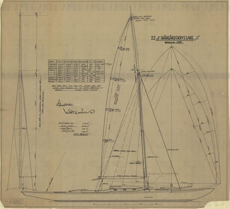 Knud Reimers 22sq Skerry Cruiser 1936 - photo © Southern Woodenboat Sailing