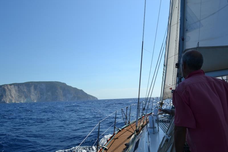 Approaching Greece, we made landfall at the island of Zakinthos - photo © SV Red Roo