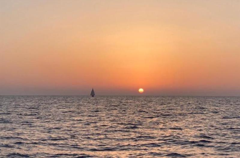 Red Roo wing on wing sailing - leaving Malta - photo © SV Red Roo