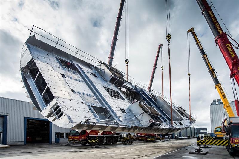 Royal Huisman's project 405 aka Reichel / Pugh - Nauta 151 - photo © Tom Van Oossanen