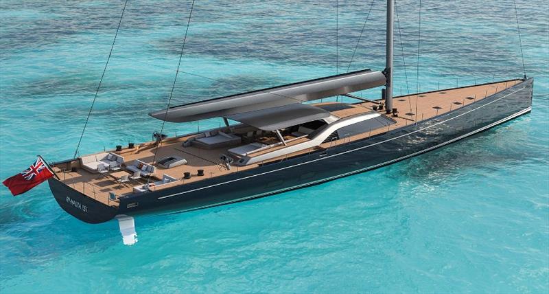 Royal Huisman's project 405 aka Reichel / Pugh - Nauta 151 photo copyright Nauta Design taken at  and featuring the Cruising Yacht class