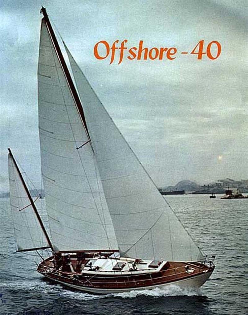 Cheoy Lee brochure for the Philip Rhodes Offshore 40 C1960's - photo © Southern Woodenboat Sailing
