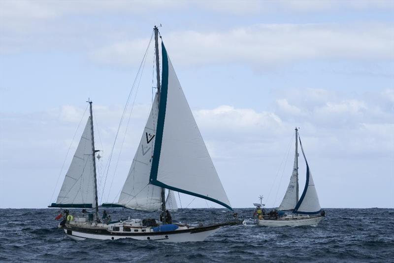 In total 70 yachts set off with the ARC+  fleet on 7 November photo copyright WCC / Jésus de Leon taken at  and featuring the Cruising Yacht class