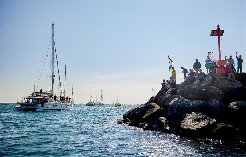 Leaving Las Palmas - ARC 2021 - photo © WCC / James Mitchell