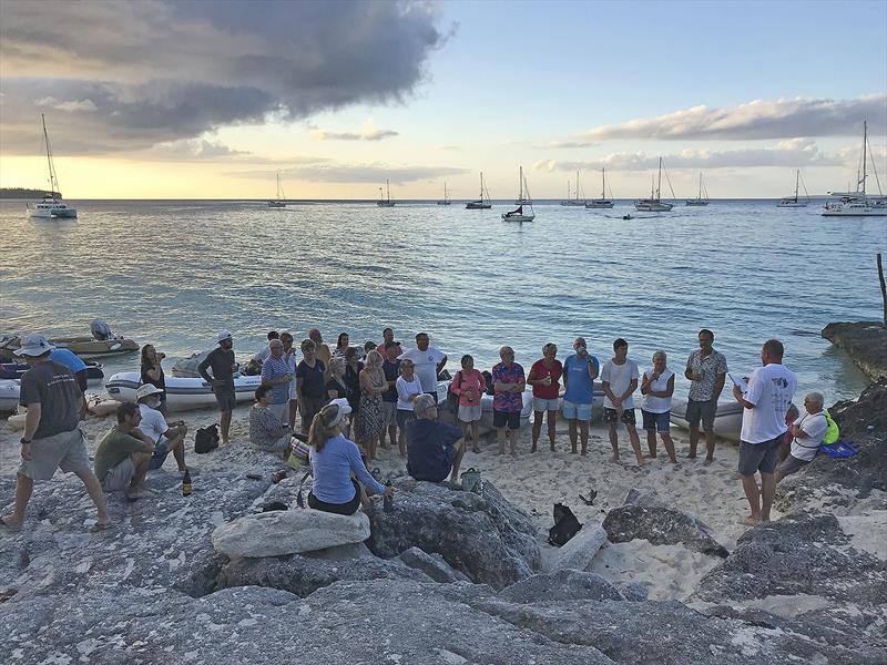 Fleet briefing, Loyalty Islands, New Caledonia - photo © Down Under Rally