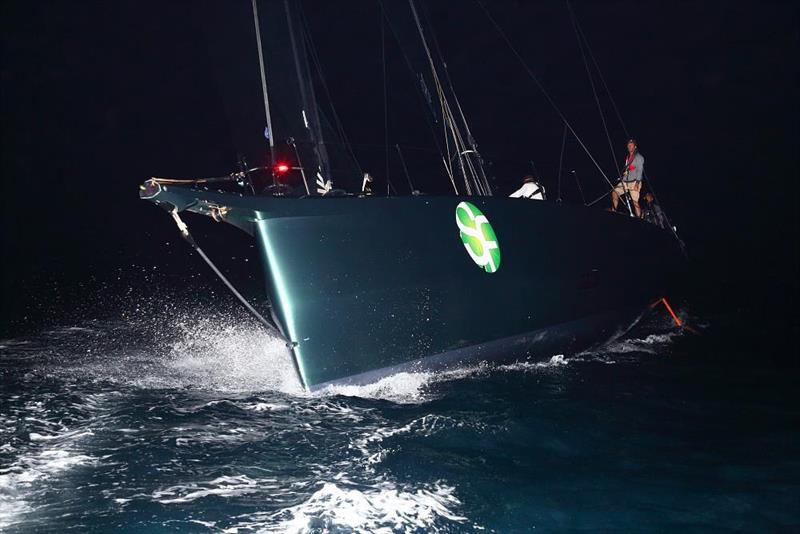 Carbon 'missile' 12 Nacira 69 claims line honours and leads the 2021 ARC in Saint Lucia photo copyright WCC / Tim Wright taken at  and featuring the Cruising Yacht class