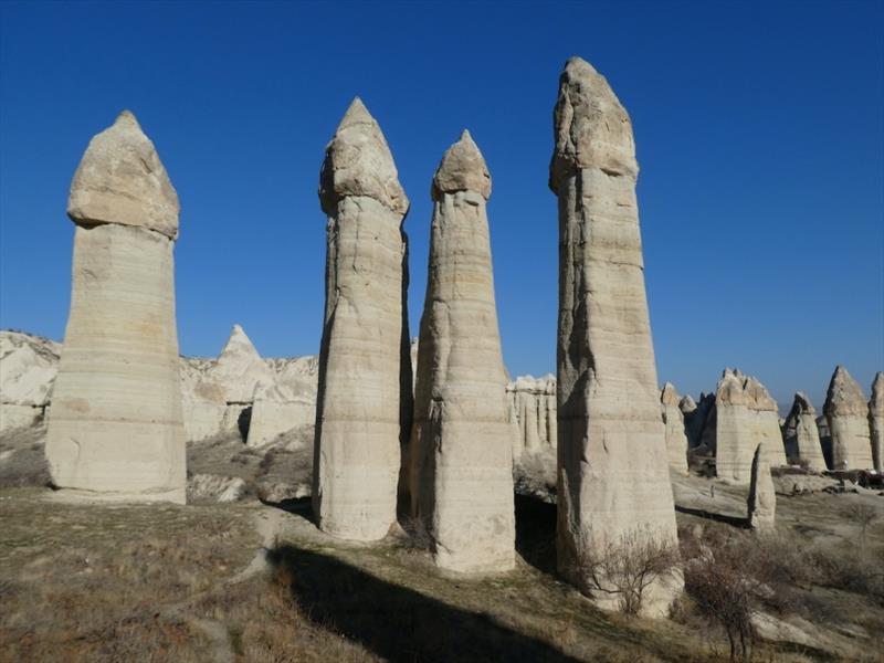 Love Valley - Goreme photo copyright SV Red Roo taken at  and featuring the Cruising Yacht class