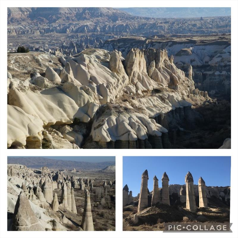 Love Valley - Goreme photo copyright SV Red Roo taken at  and featuring the Cruising Yacht class