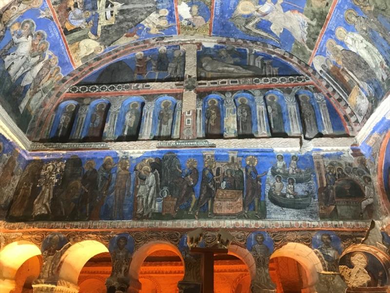 Goreme Open Air Musem. Several cave churches with paintings inside - photo © SV Red Roo