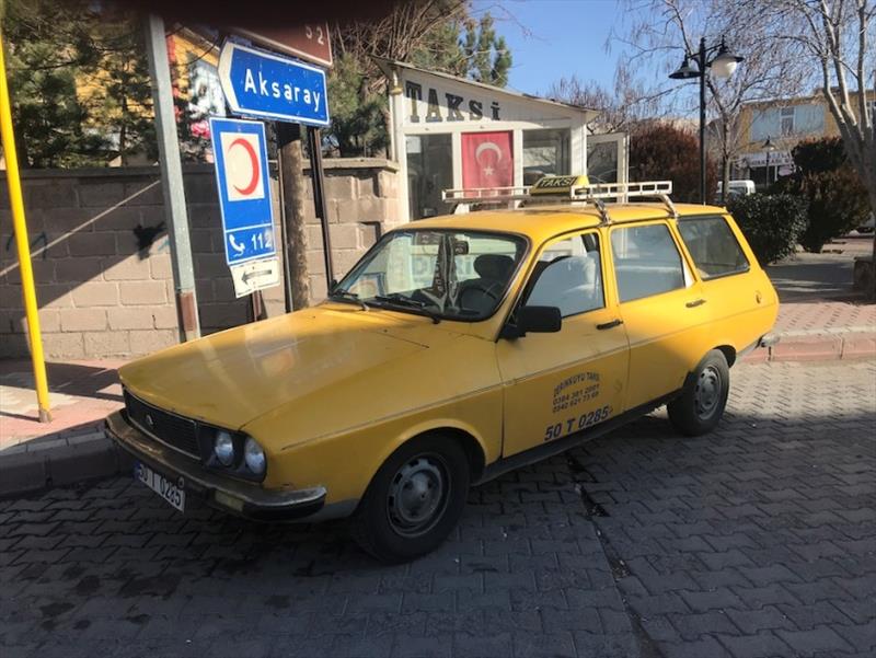 They even use the Renault 12 as local taxi's, this one found near the underground city at Derinkuyu - photo © SV Red Roo