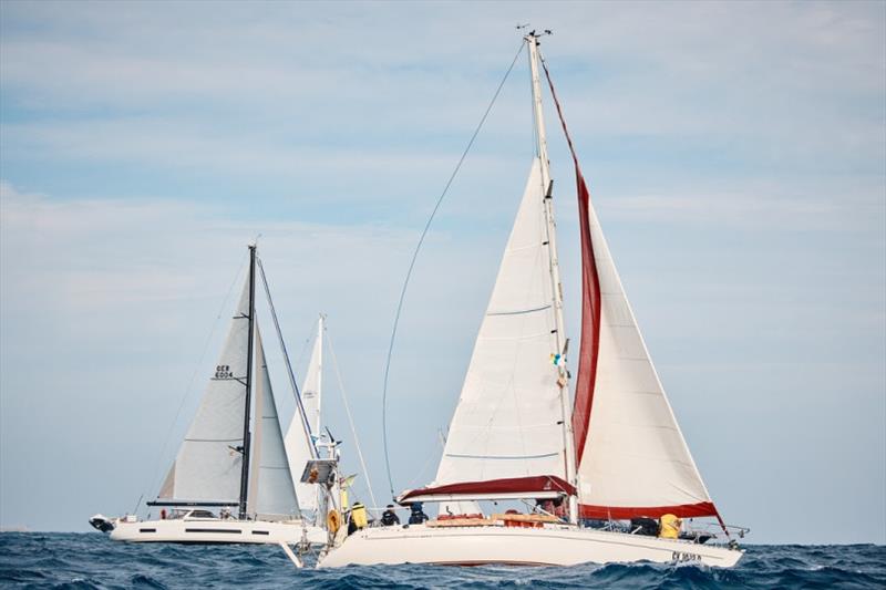 Cruisers on their way to Saint Lucia - ARC January 2022 - photo © WCC / James Mitchell