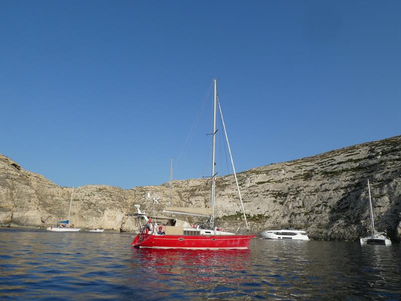 SV Red Roo - Malta 2021 photo copyright Red Roo taken at  and featuring the Cruising Yacht class