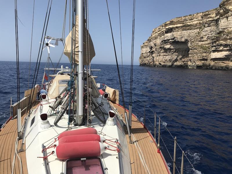 SV Red Roo - Malta 2021 photo copyright Red Roo taken at  and featuring the Cruising Yacht class