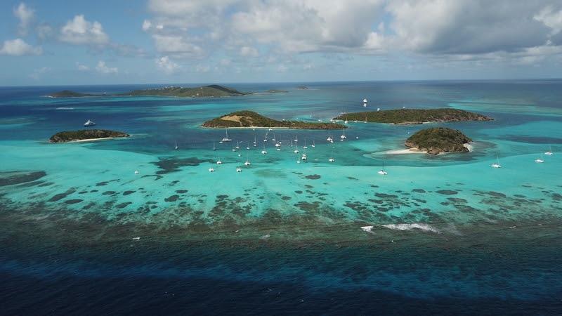 St Vincent and the Grenadines: Bird's-eye View photo copyright Grand Large Yachting taken at  and featuring the Cruising Yacht class