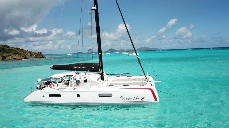 St Vincent and the Grenadines: Piedra Libre, Outremer 45 photo copyright Grand Large Yachting taken at  and featuring the Cruising Yacht class