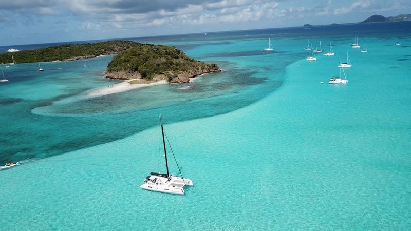 St Vincent and the Grenadines: Tobago Cays photo copyright Grand Large Yachting taken at  and featuring the Cruising Yacht class