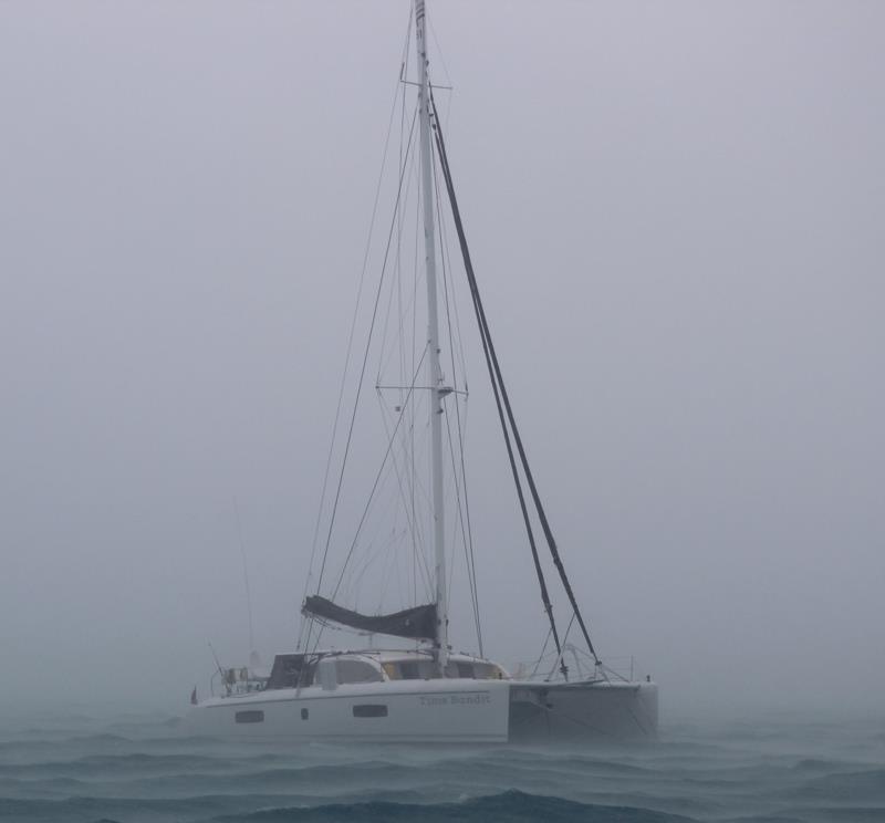 45 knots at anchor - photo © Stuart Letton
