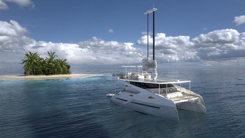 ZEN50 Solar Wingsail - Zero Emission Electric Catamaran - photo © Zen Yachts