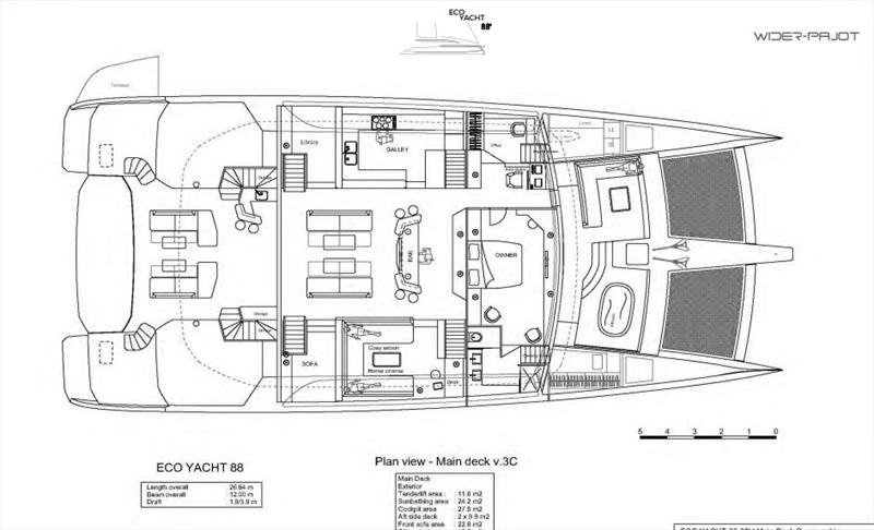 Eco Yacht 88 Catamaran GA - photo © Pajot Yachts