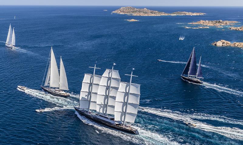 Perini Navi fleet photo copyright Italian Sea Group taken at  and featuring the Cruising Yacht class