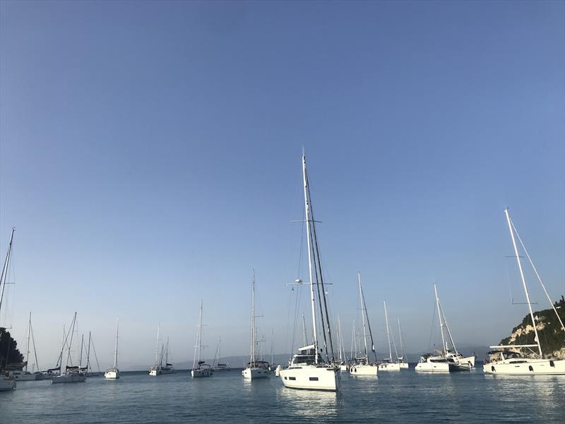 So many boats - photo © SV Red Roo