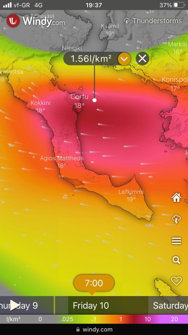 Weather check photo copyright SV Red Roo taken at  and featuring the Cruising Yacht class