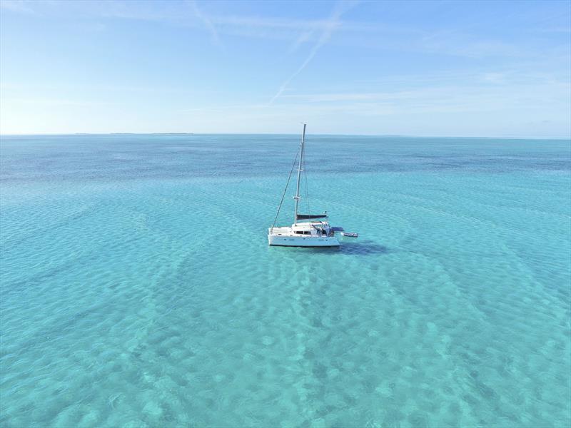 Anchored in the Bahamas. - photo © Nautilus Sailing