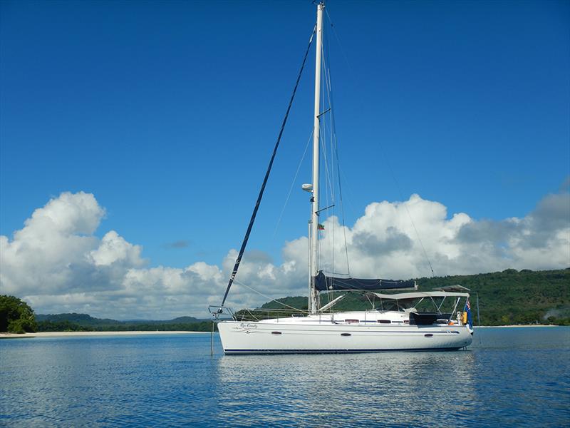 Anchored at Port Olry - photo © Freedom and Adventure