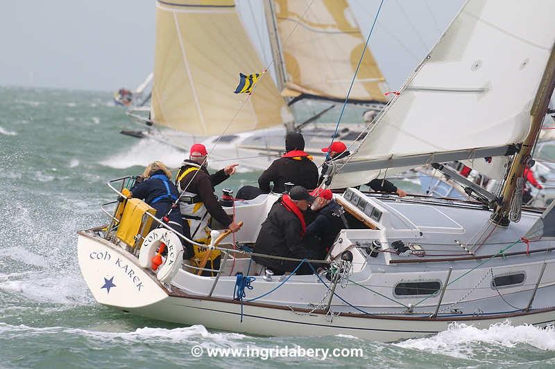 Coh Karek - Cowes Week day 2 photo copyright Ingrid Abery / www.ingridabery.com taken at Cowes Combined Clubs and featuring the Cruising Yacht class