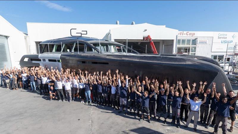 Gunboat 72V - photo © Gunboat factory / Gilles Martin-Raget