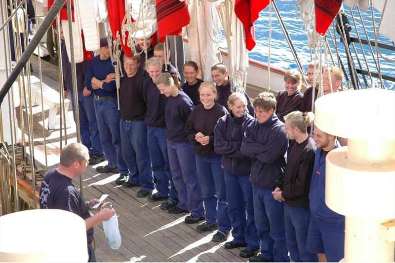 The Training Ship DANMARK - photo © Martec