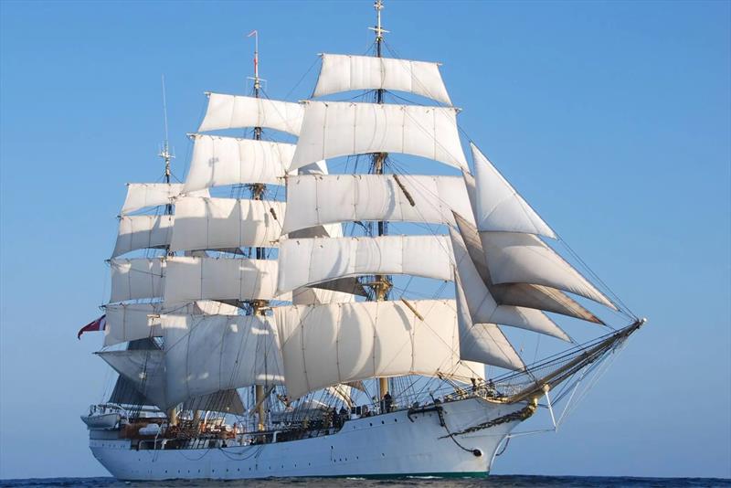 The Training Ship DANMARK - photo © Martec
