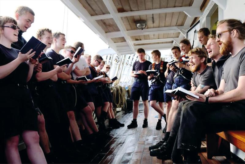 The Training Ship DANMARK - photo © Martec