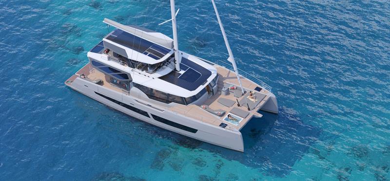 Fountaine Pajot New 80 photo copyright Multihull Solutions taken at  and featuring the Cruising Yacht class