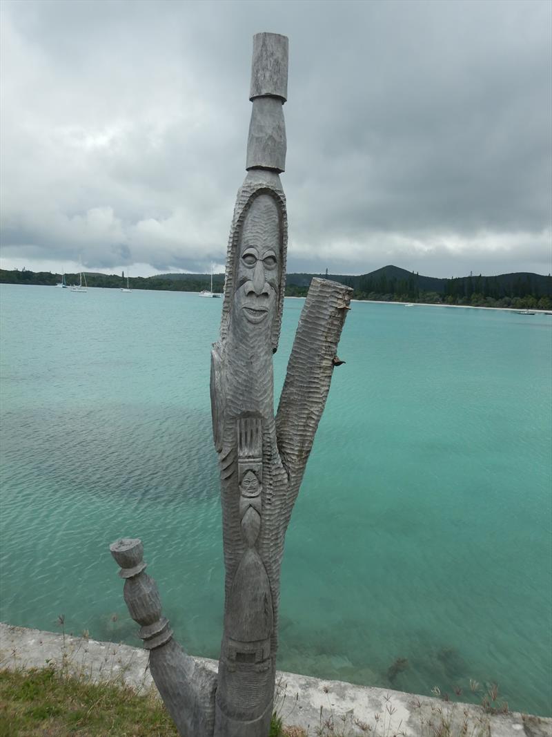 One of many totem poles - photo © Andrew and Clare Payne / Freedom and Adventure