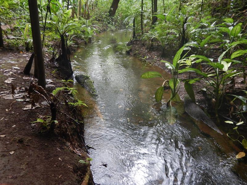 A little river by the Grotto photo copyright Andrew and Clare Payne / Freedom and Adventure taken at  and featuring the Cruising Yacht class