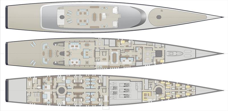 Wing 100 general arrangement - photo © Royal Huisman