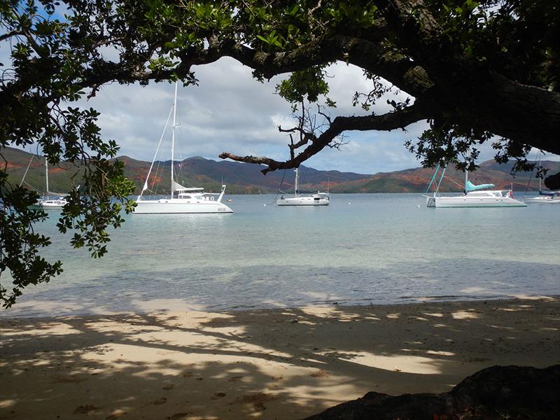 Our boats on the moorings - photo © Andrew and Clare Payne / Freedom and Adventure