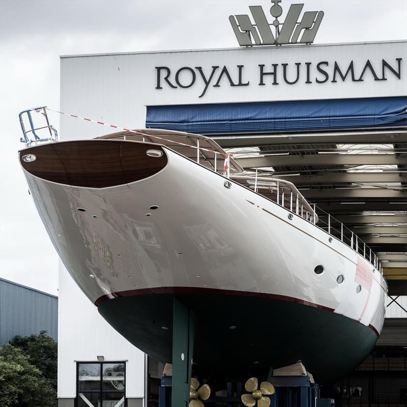 Athos   Huisfit photo copyright Royal Huisman taken at  and featuring the Cruising Yacht class