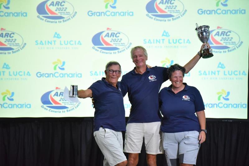 ARC 2022 prizegiving - photo © World Cruising Club