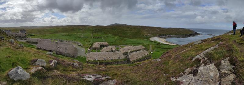 Black House Village, Isle of Lewis photo copyright Sue and Andy Warman taken at  and featuring the Cruising Yacht class