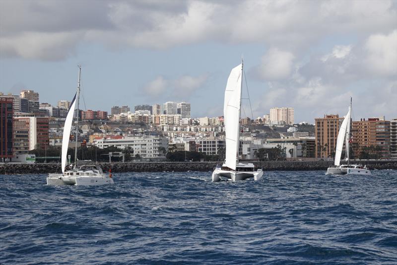 ARC January 2023 departs Las Palmas de Gran Canaria - photo © World Cruising Club